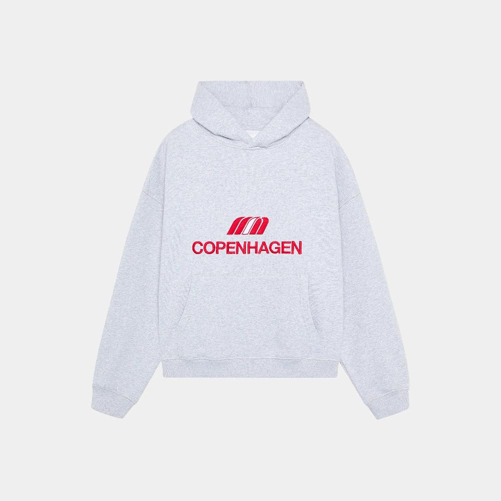 Eme Flag CPH Heather Grey Hoodie