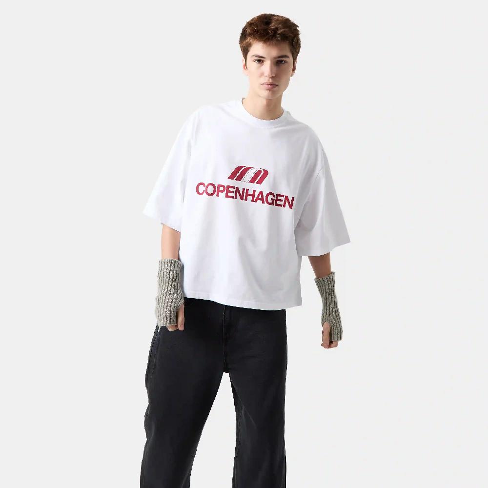 Eme Flag CPH Pearl Cropped Tee