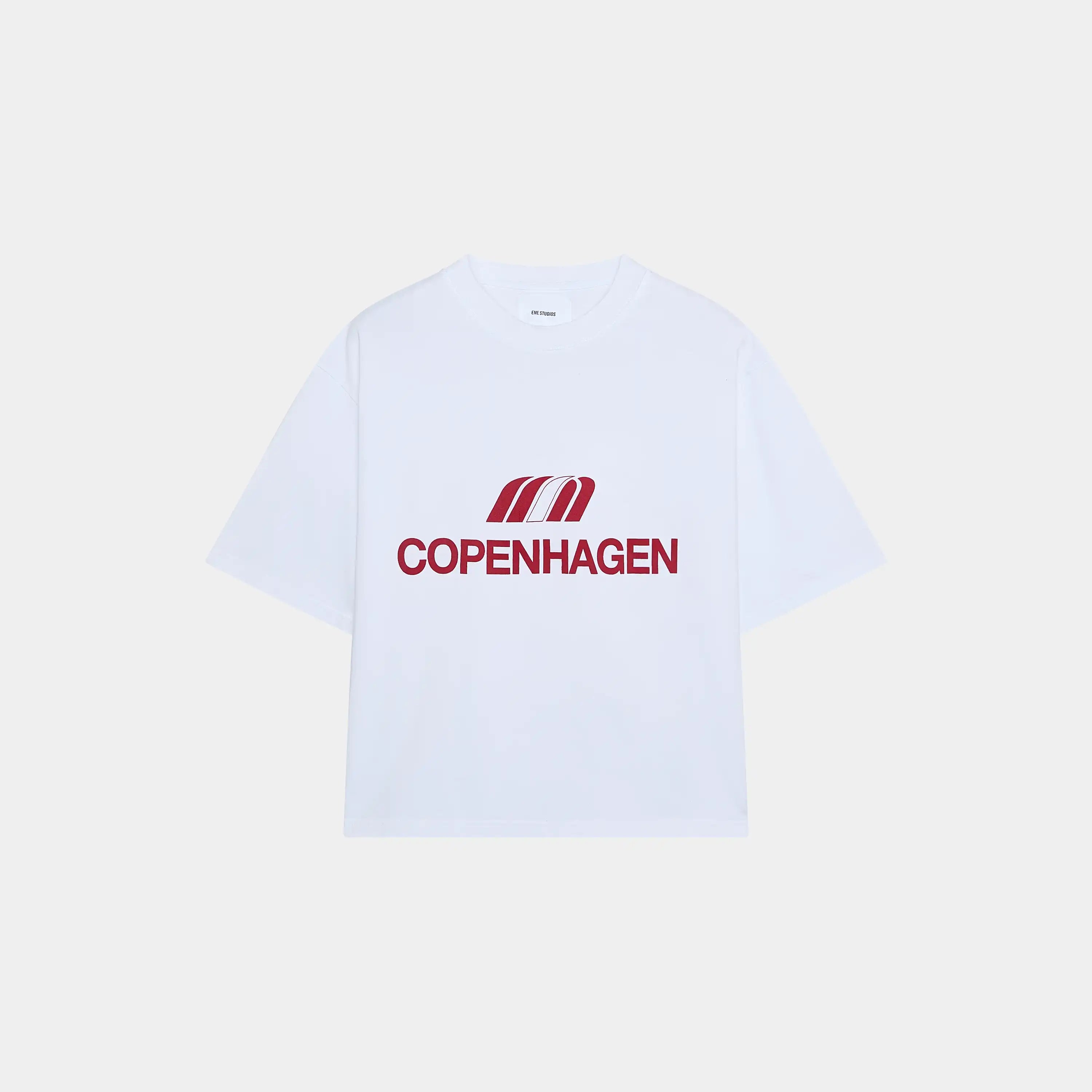 Eme Flag CPH Pearl Cropped Tee