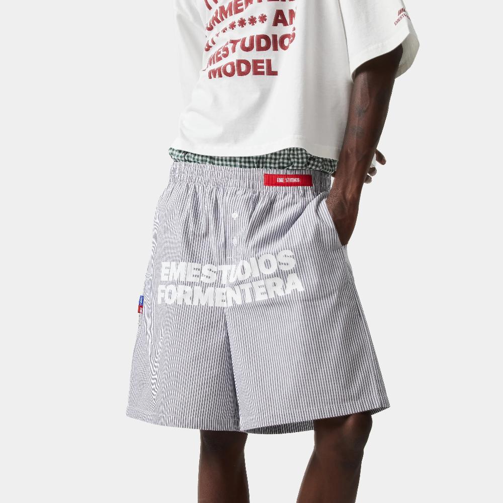 Eme Formentera Stripped Long Shorts