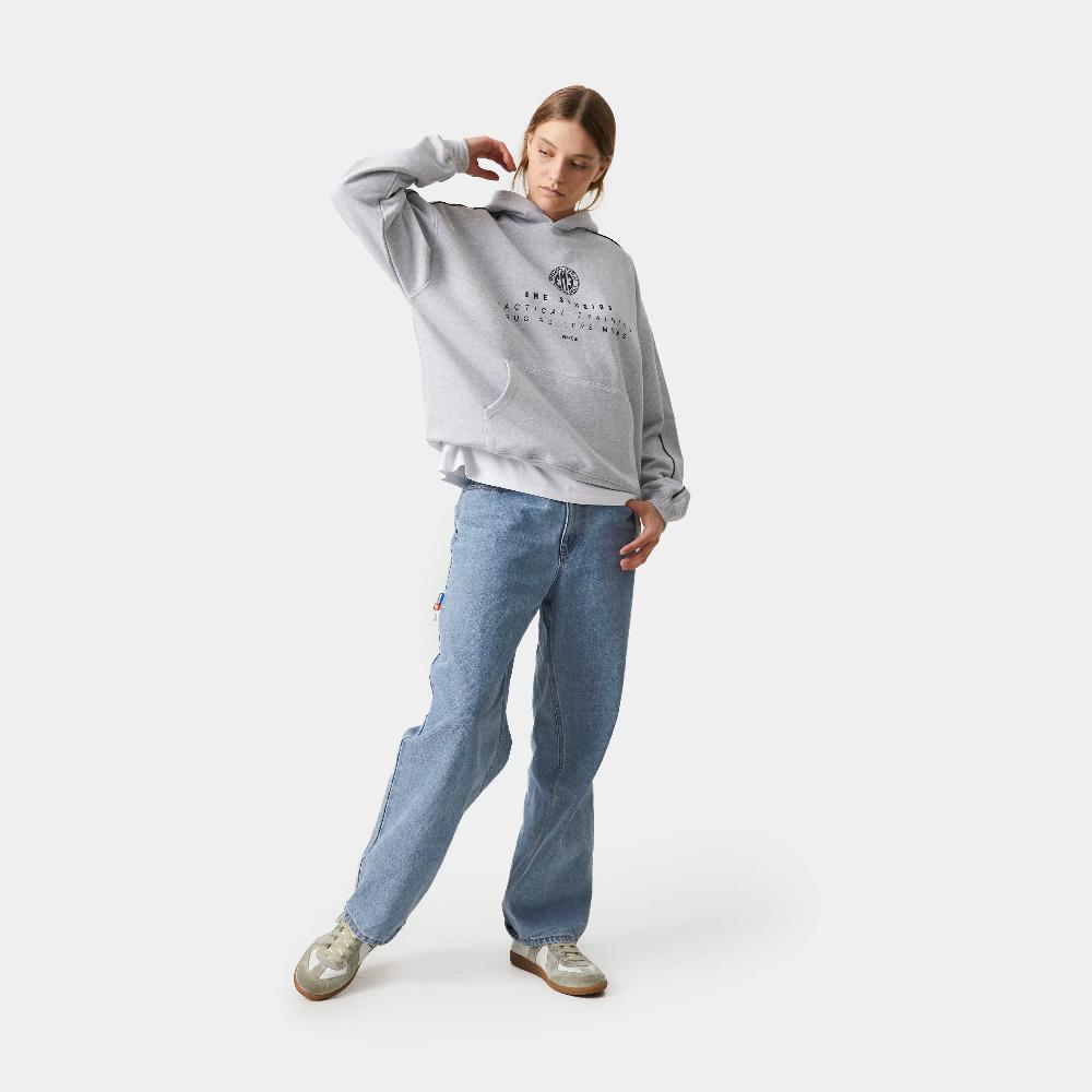 Eme Fraser Grey Oversized Hoodie