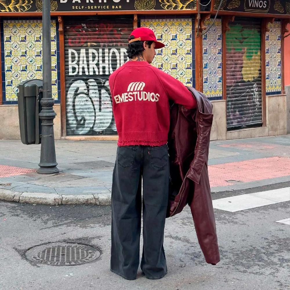 Eme Fray Redwood Knit Sweater