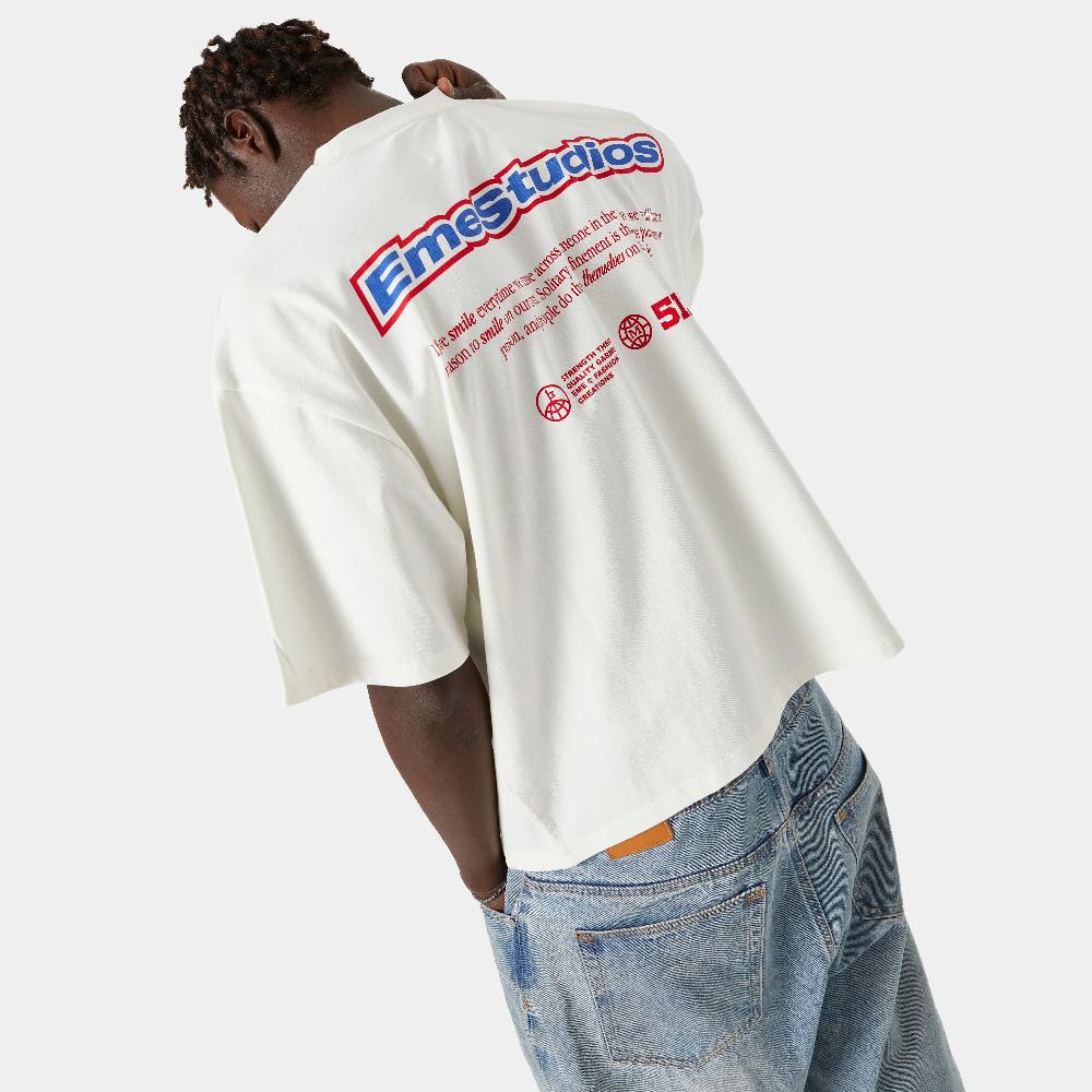 Eme Grin Blued Oversized Tee