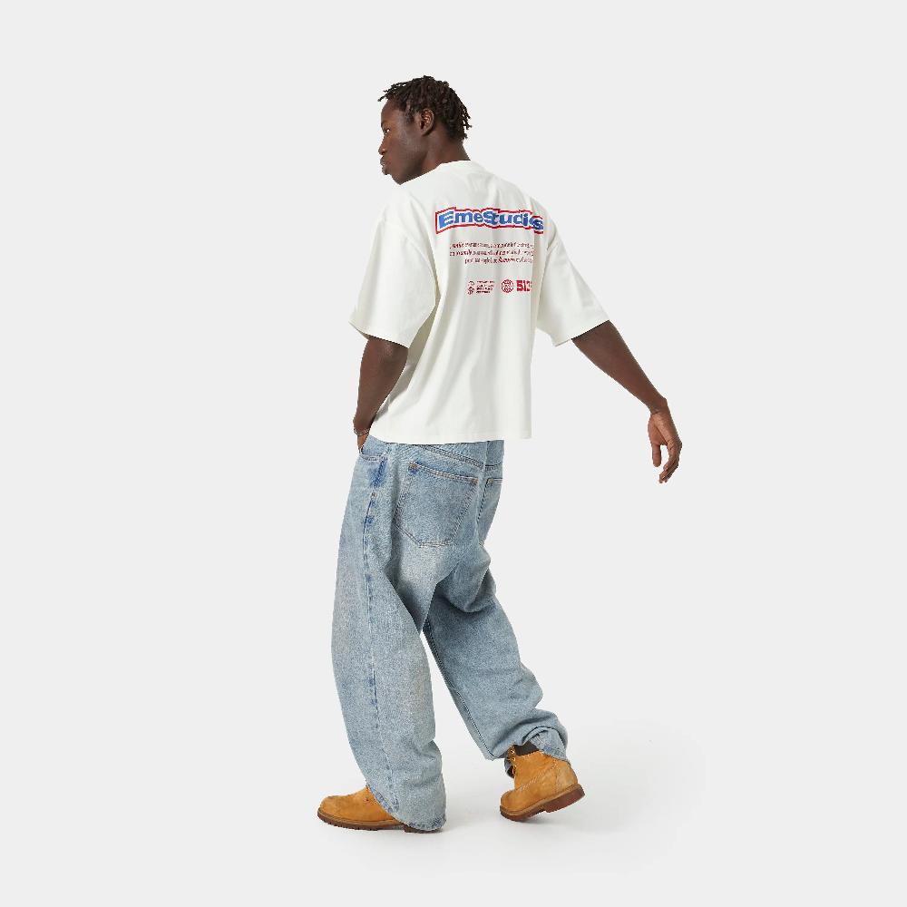 Eme Grin Blued Oversized Tee