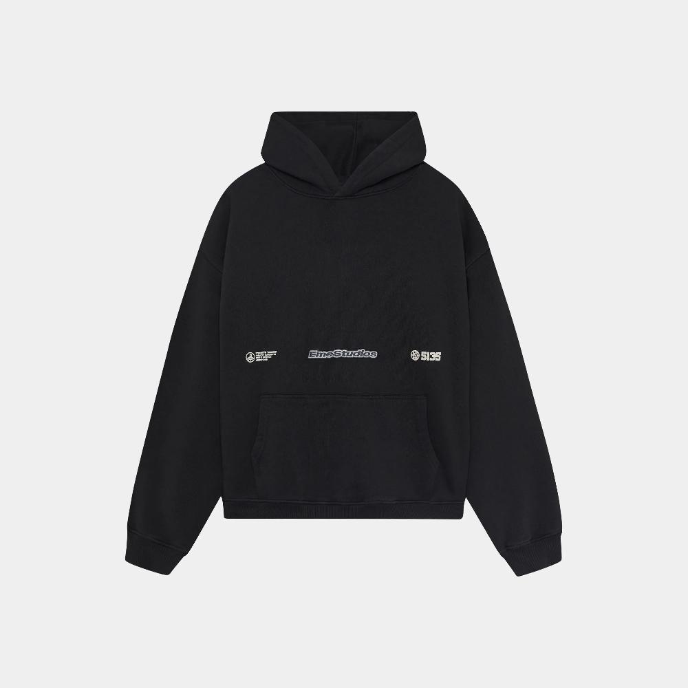 Eme Grin Shadow Oversized Hoodie