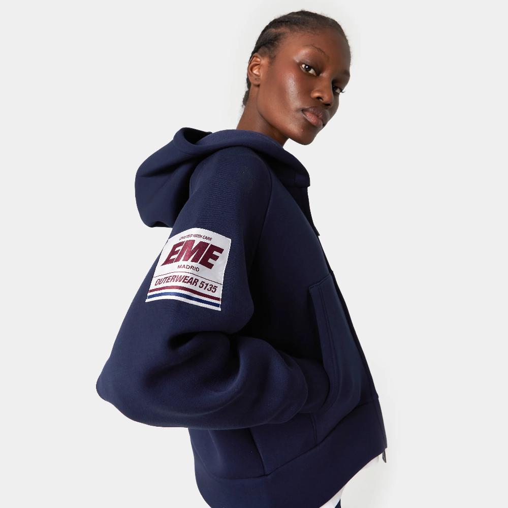 Eme Groovy Neoprene Navy Jacket