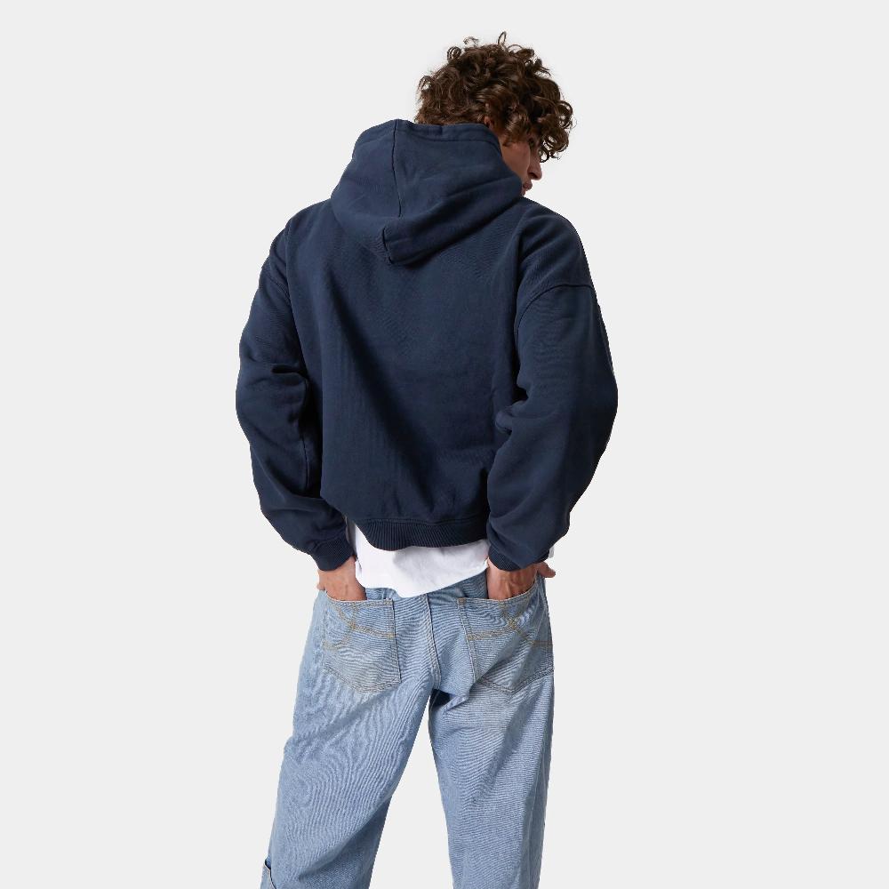 Eme Hallmark Navy Oversized Hoodie