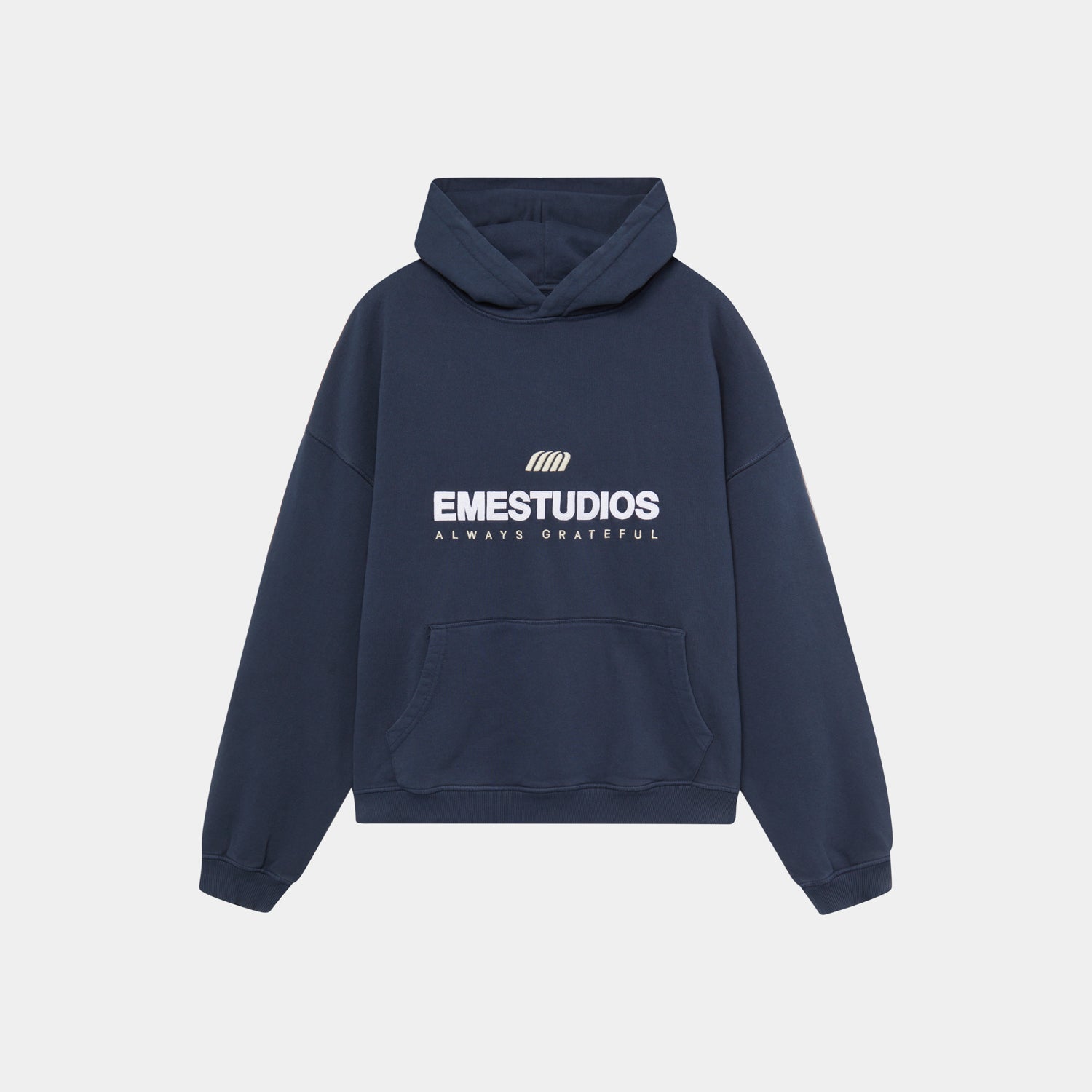 Eme Hallmark Navy Oversized Hoodie