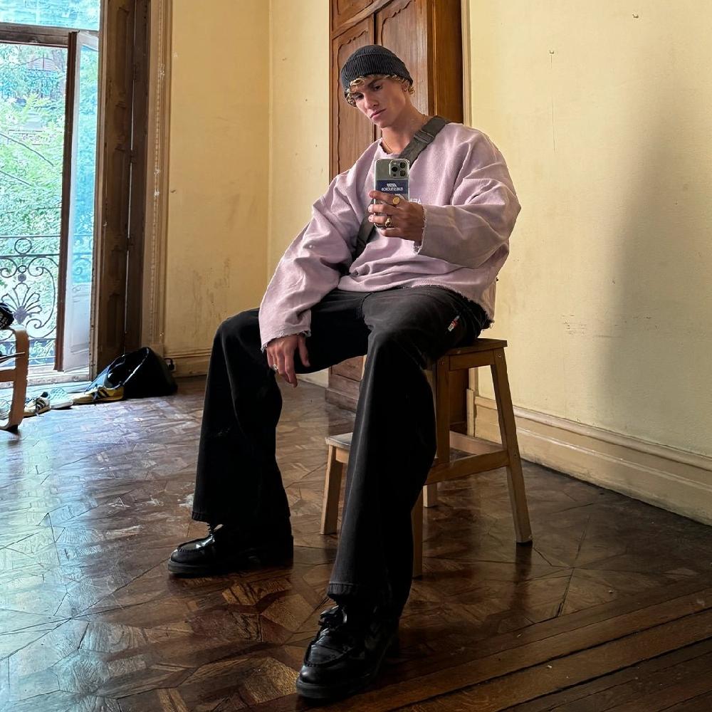 Eme Hectic Calcite Reverse Crewneck