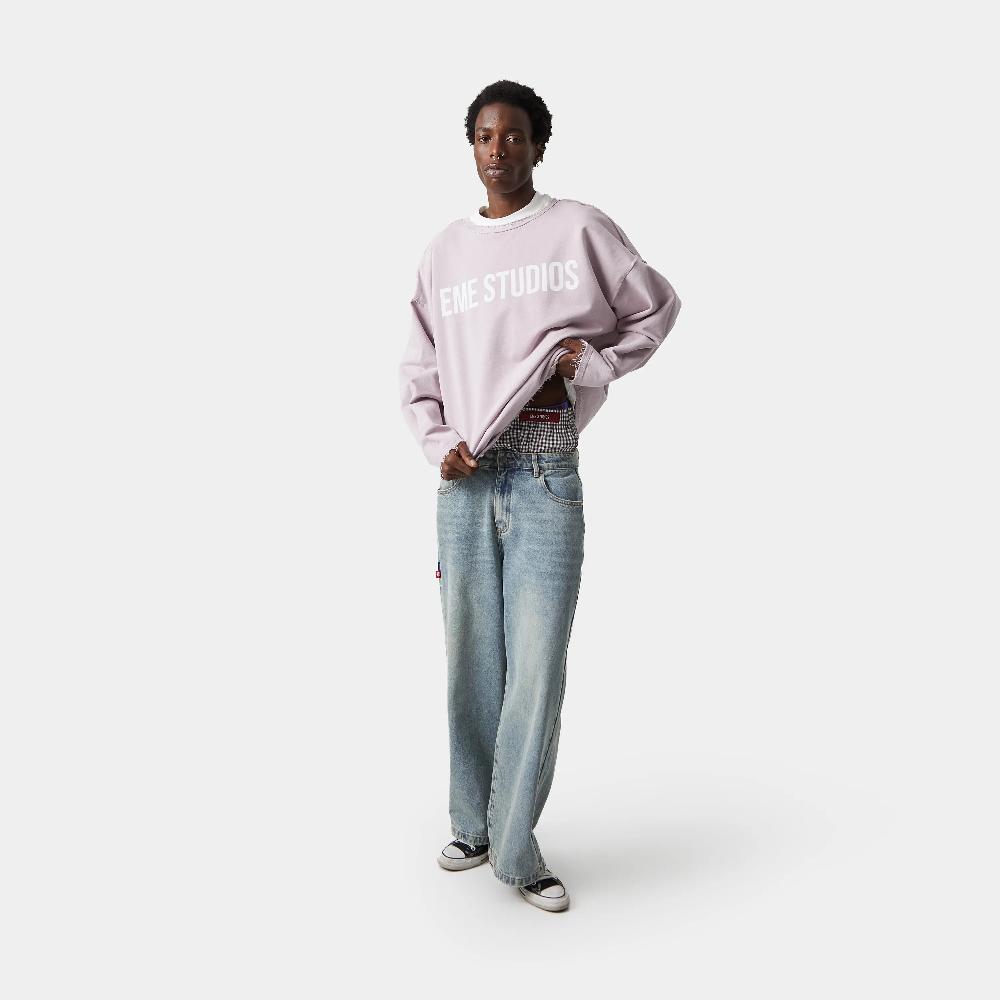 Eme Hectic Calcite Reverse Crewneck