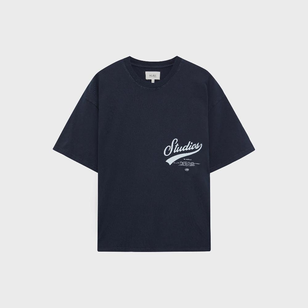 Eme High School Navy Oversized Tee