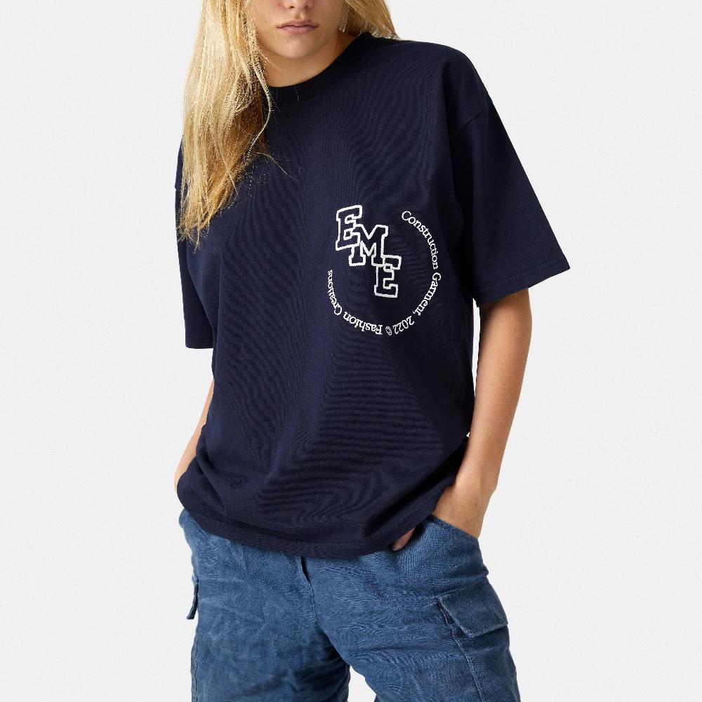 Eme Insider Navy Oversized Tee