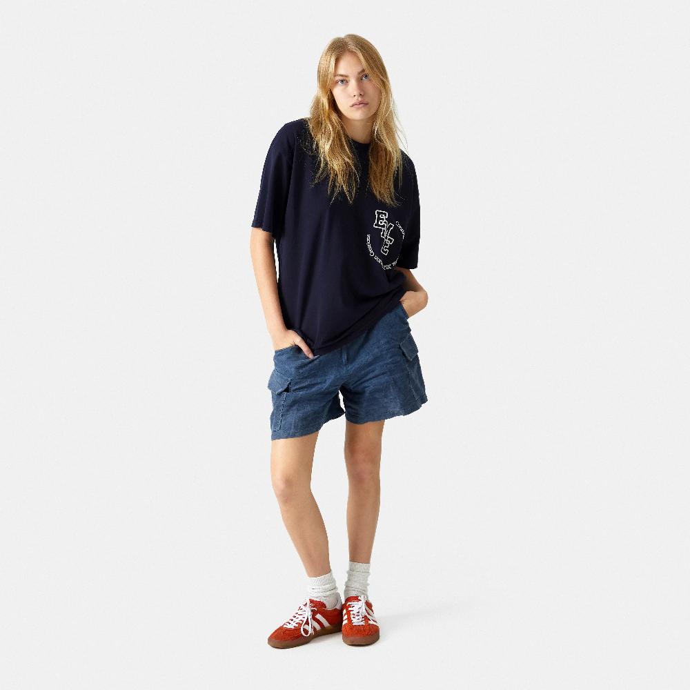 Eme Insider Navy Oversized Tee