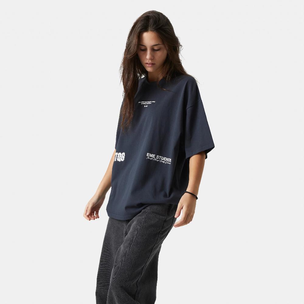 Eme Jack Navy Oversized Tee