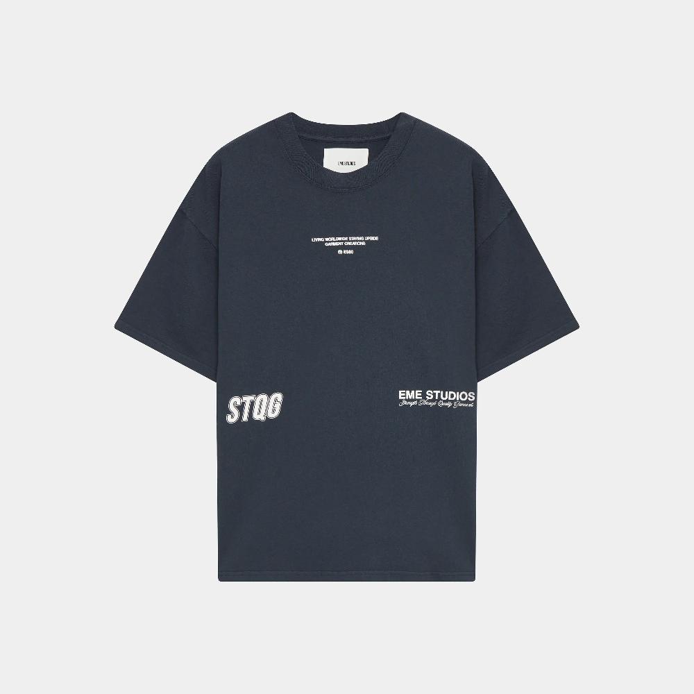 Eme Jack Navy Oversized Tee