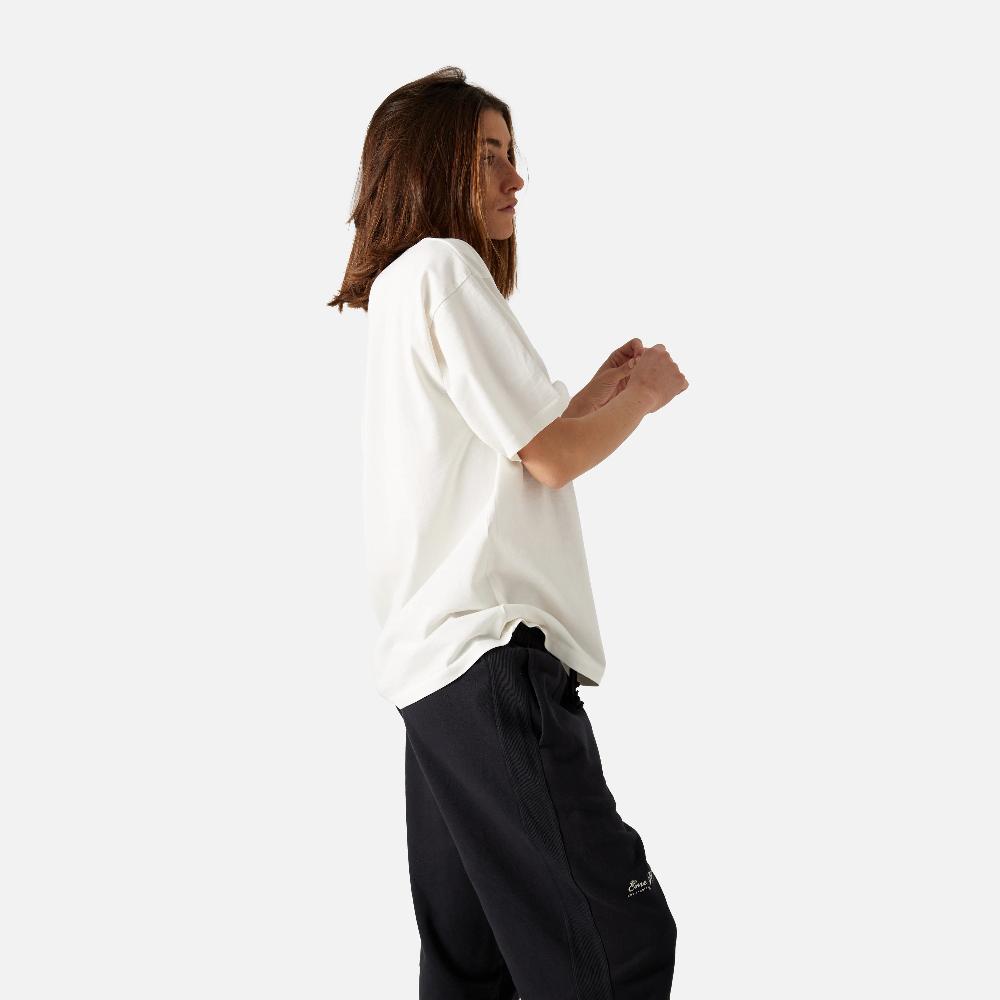 Eme Loungewear Cream Oversized Tee