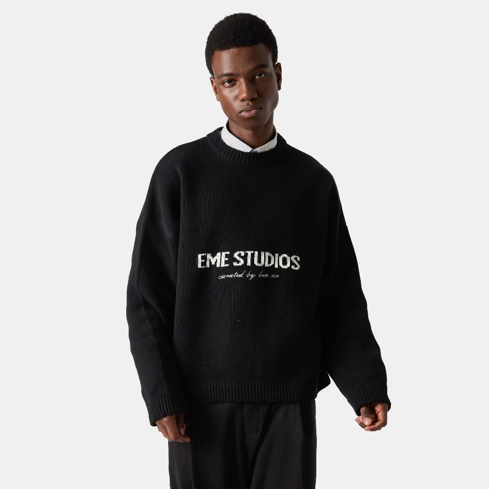 Eme Master Flag Shadow Knit Sweater