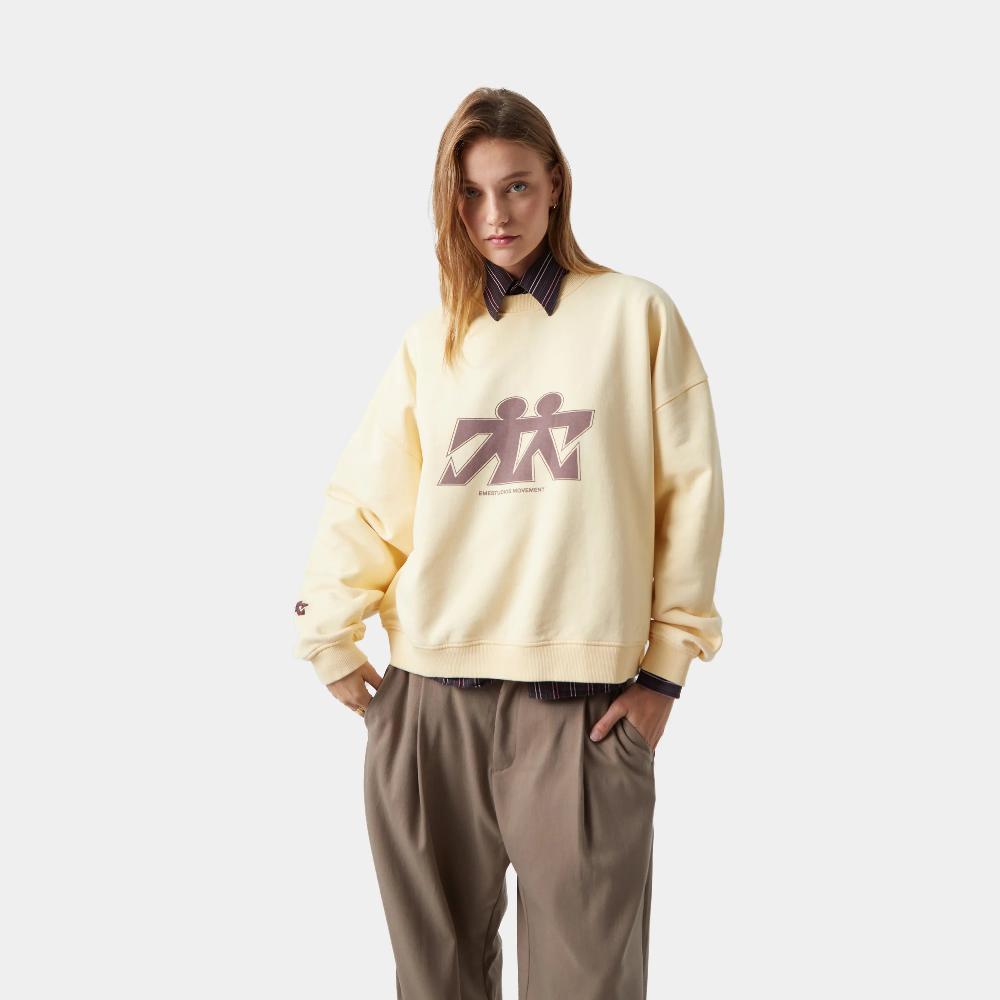 Eme Mbuddy Sunlight Oversized Crewneck