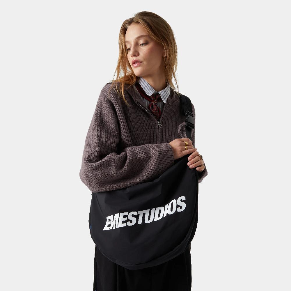 Eme Moon Crossbody Nylon Bag