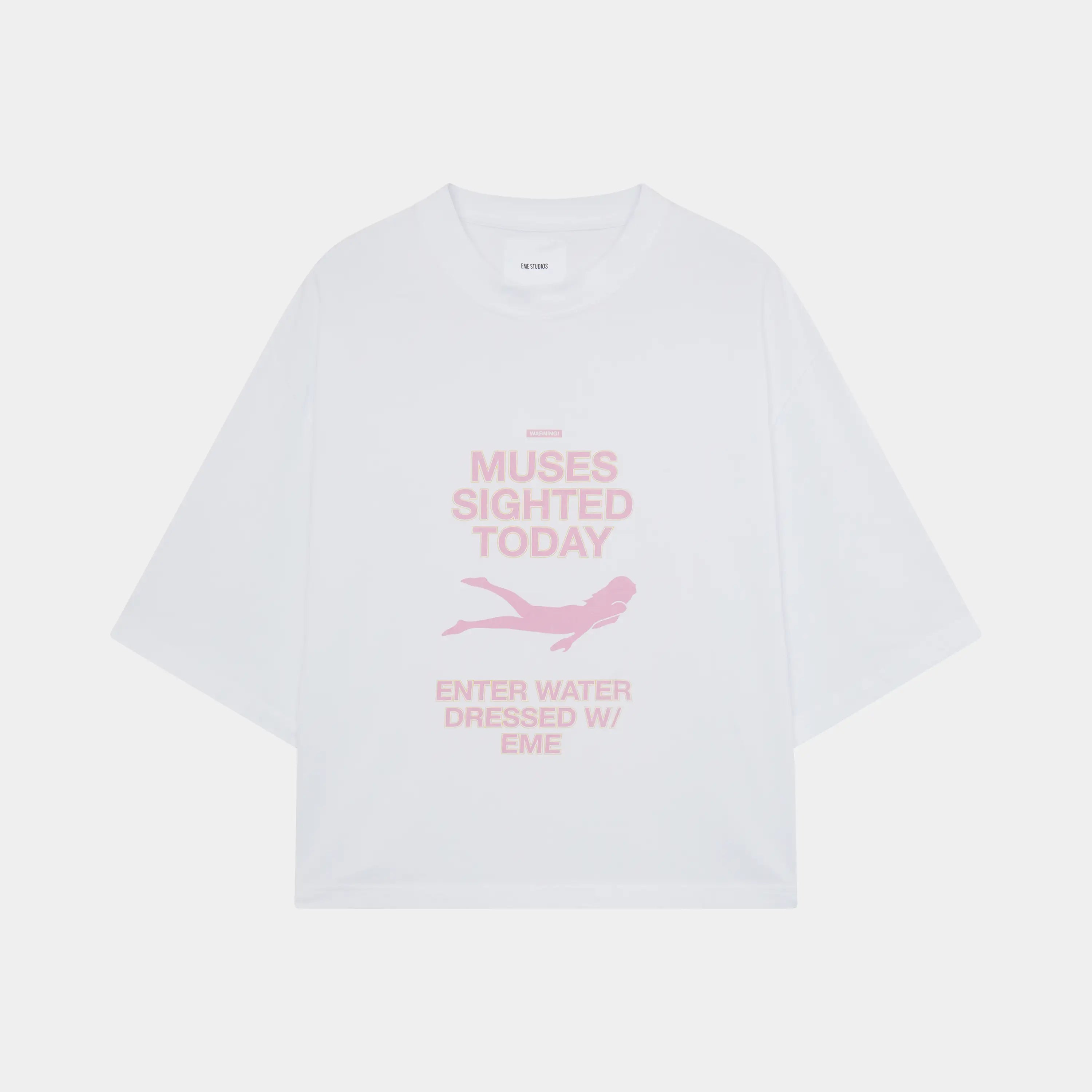 Eme Muses Cropped Boxy Tee