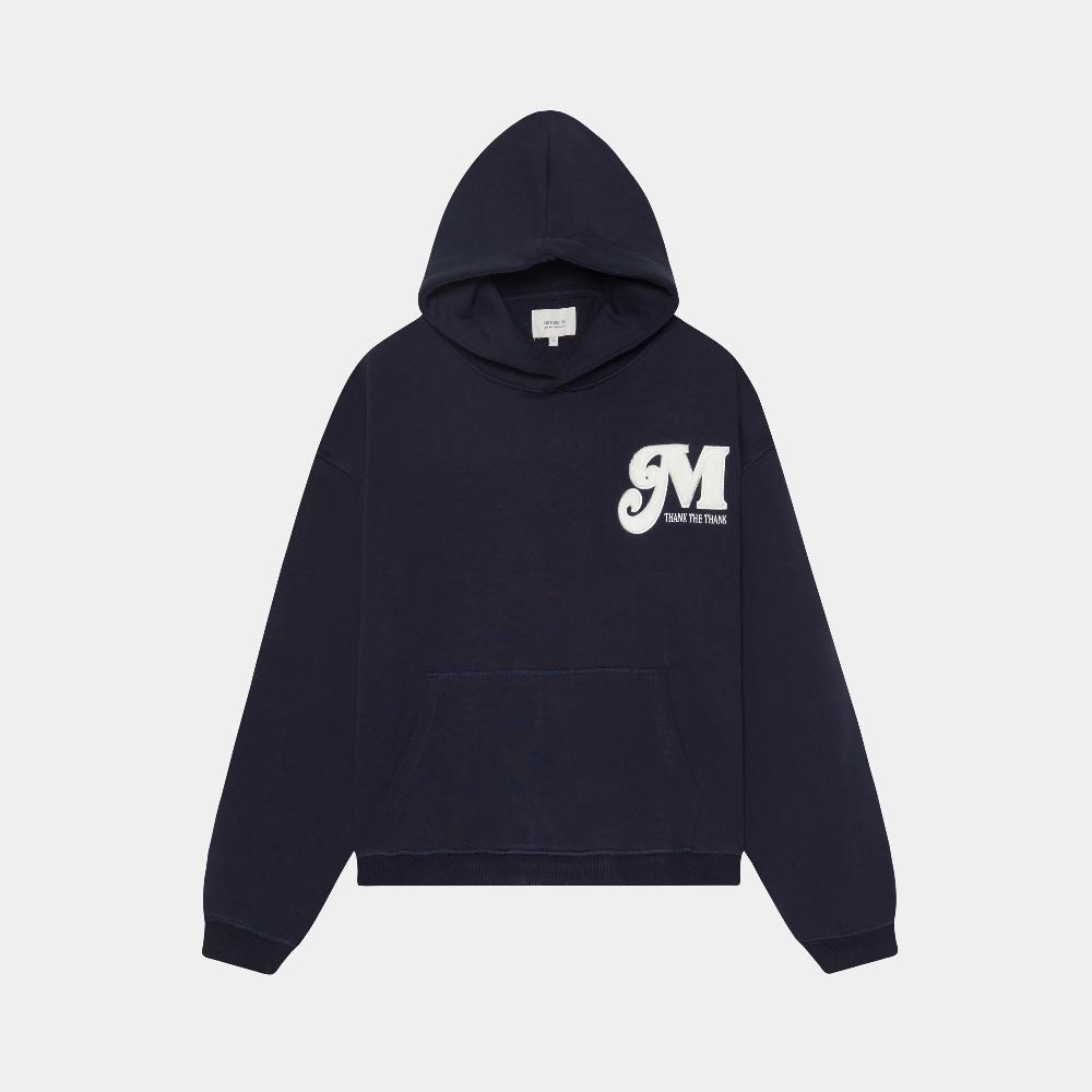 Eme Nexus Dark Navy Oversized Hoodie