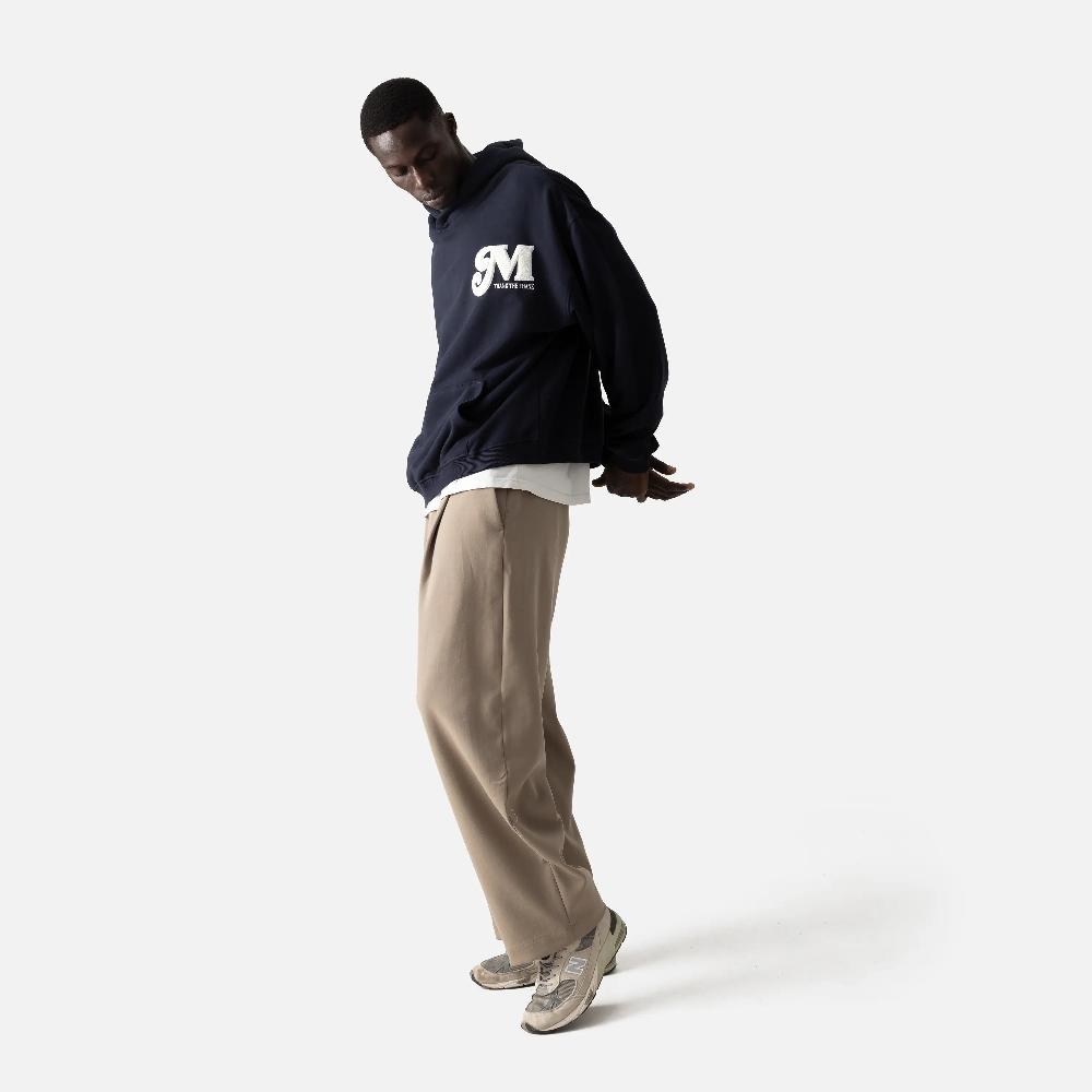 Eme Nexus Dark Navy Oversized Hoodie