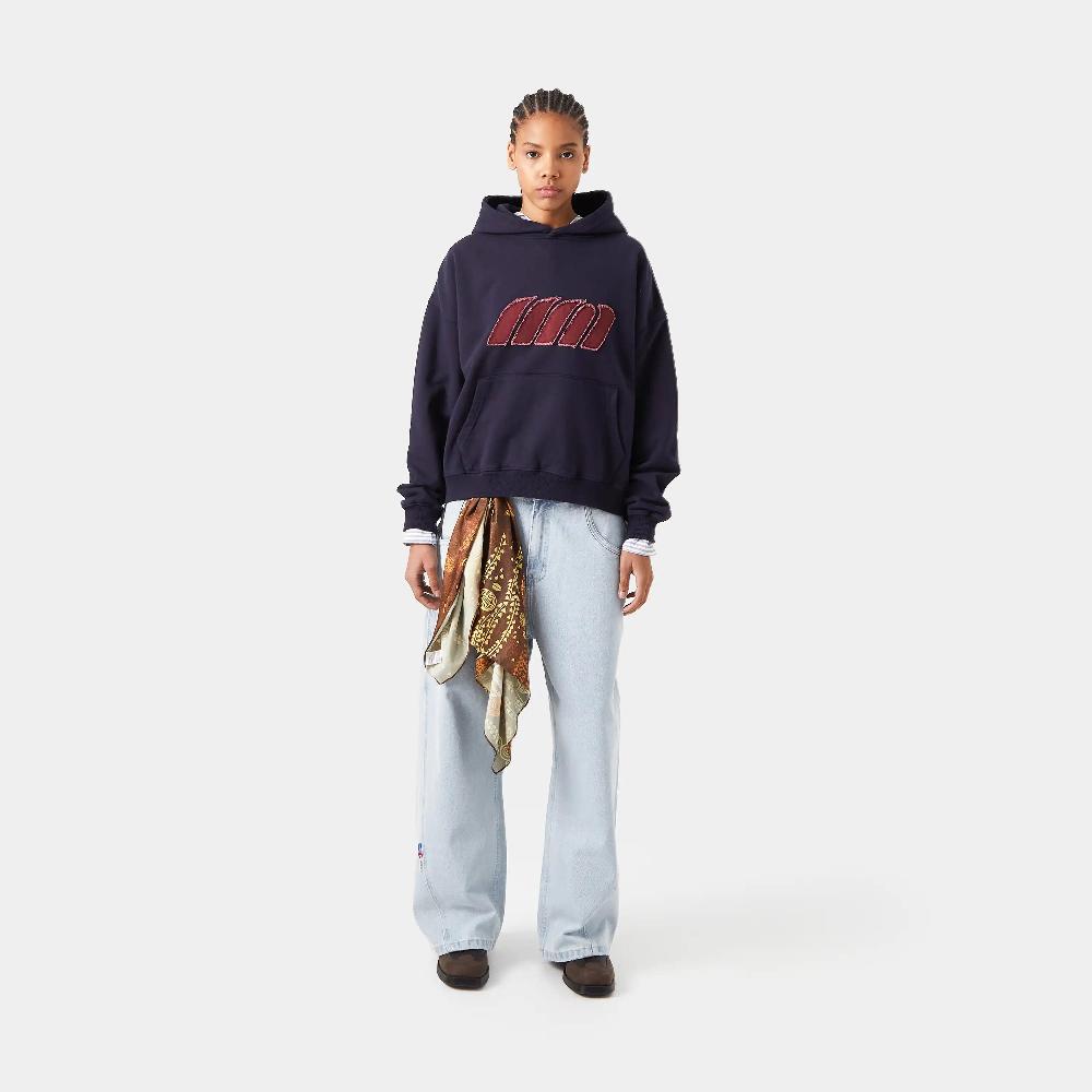 Eme Plog Navy Oversized Hoodie