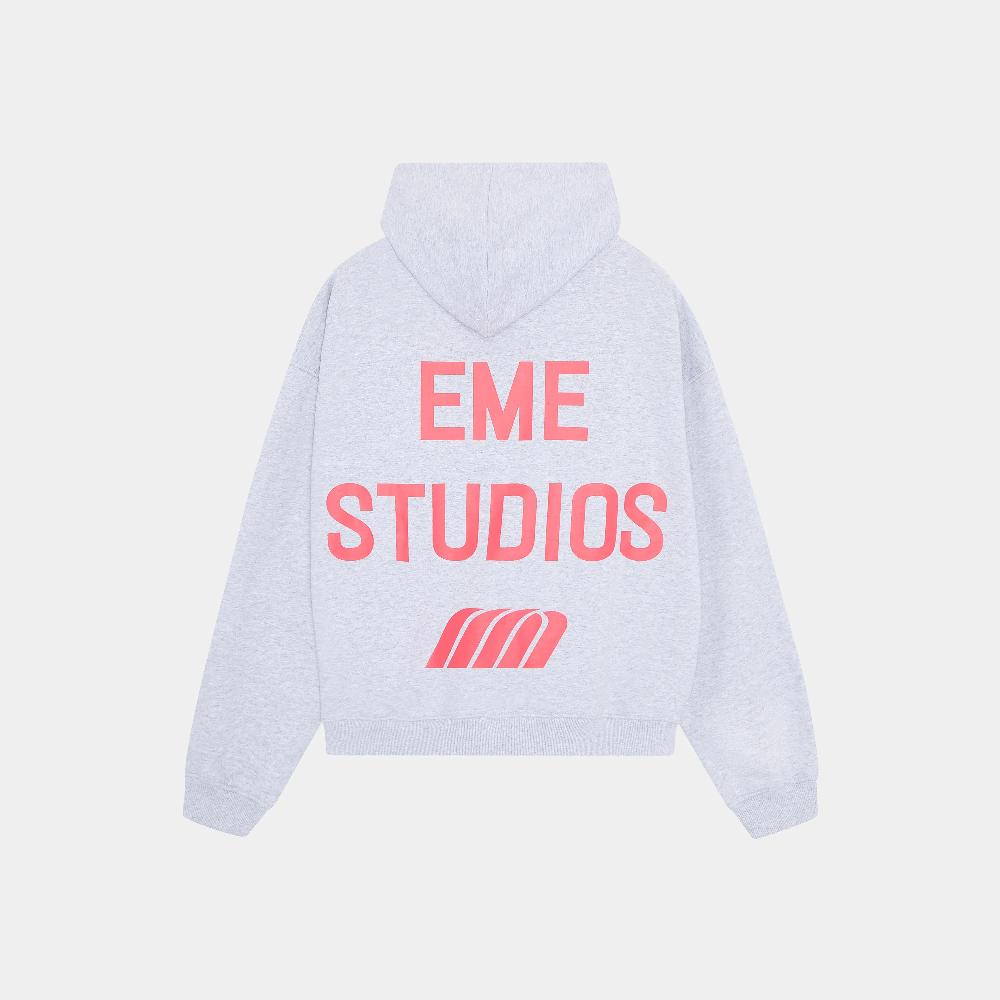 Eme Posse Heather Grey Oversized Hoodie