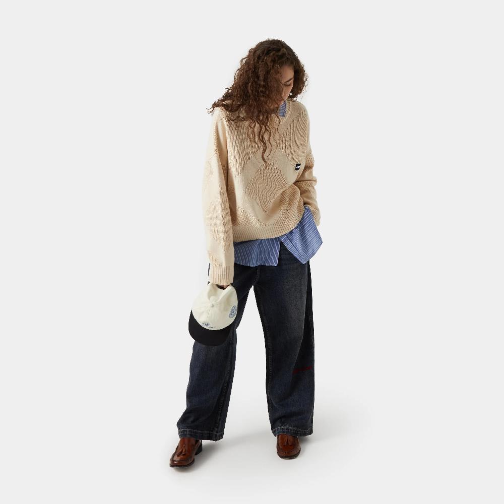 Eme Rhomb Knit Sweater