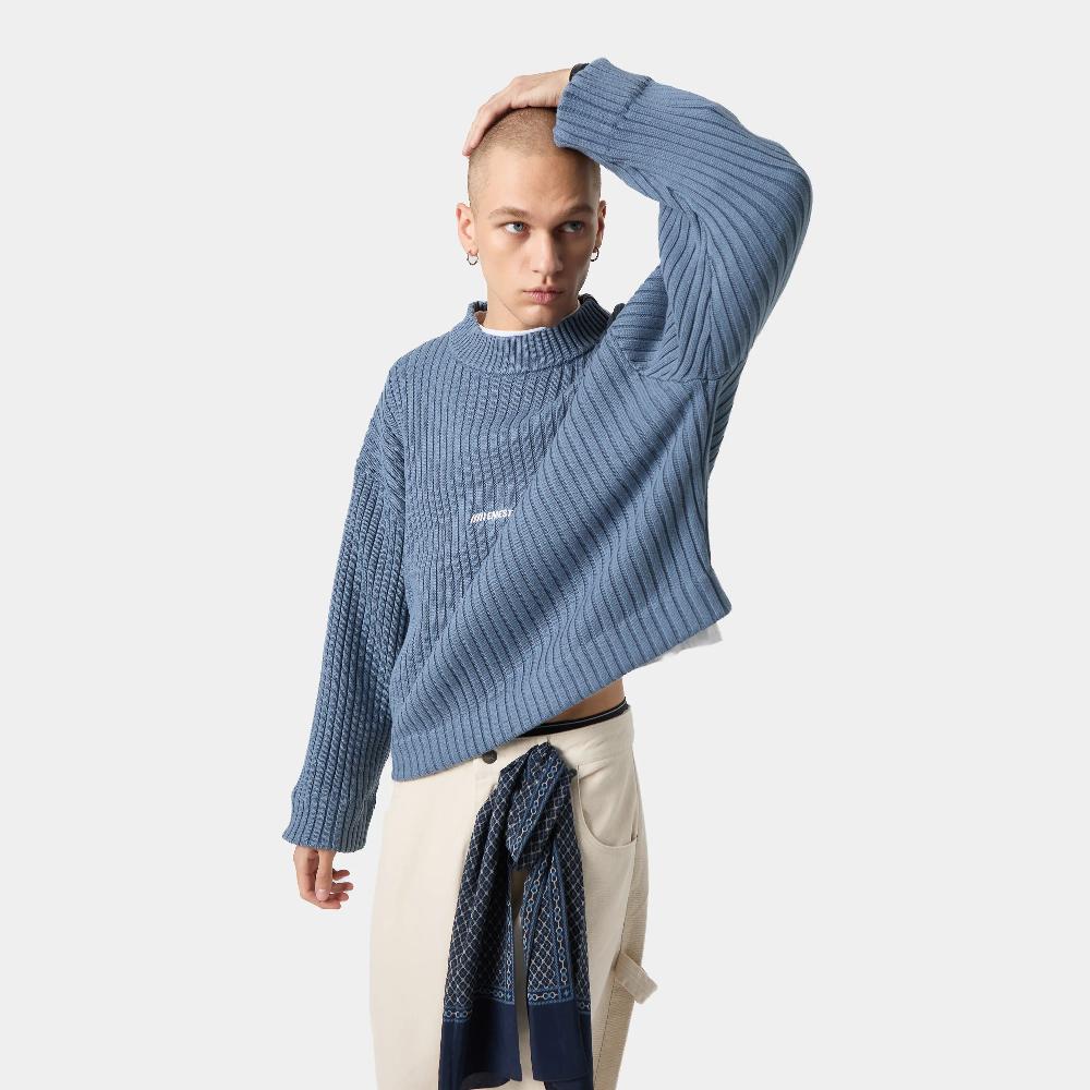 Eme Riot Knit Topaz Baggy Sweater