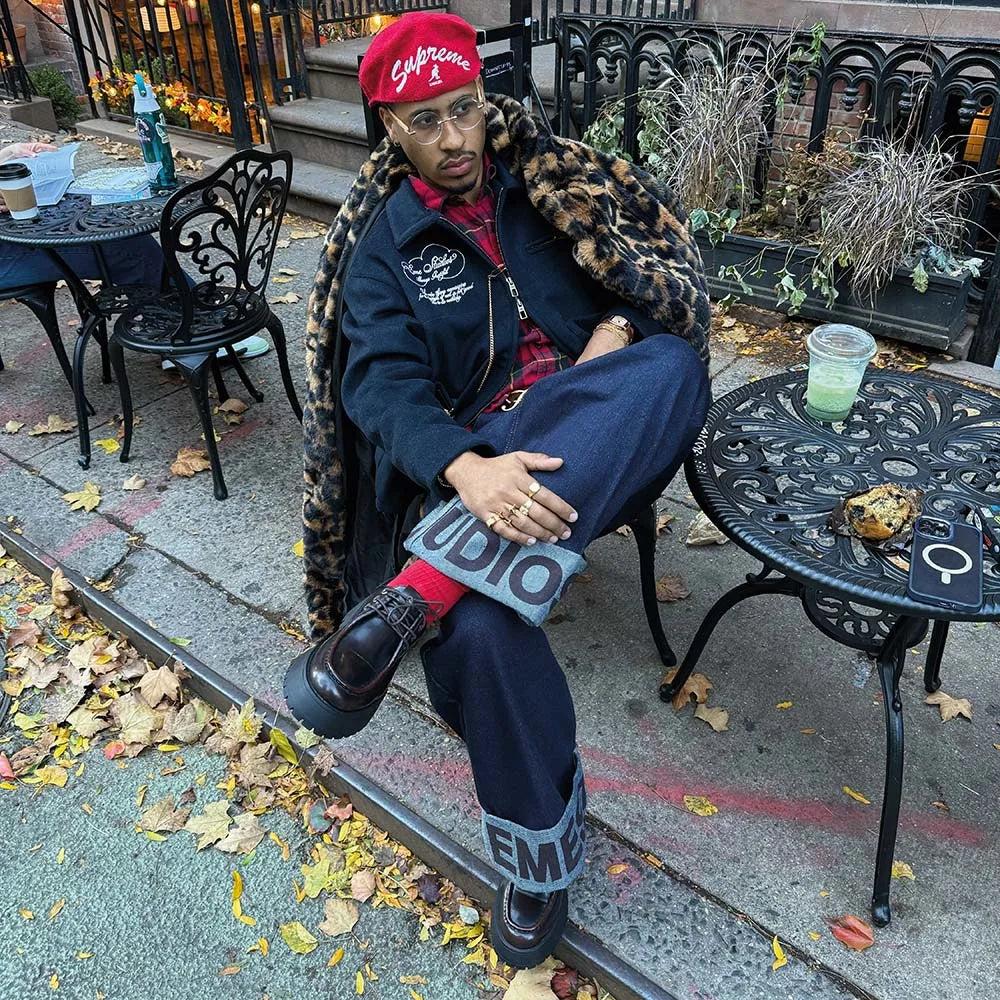 Eme Riot Turned Raw Jeans