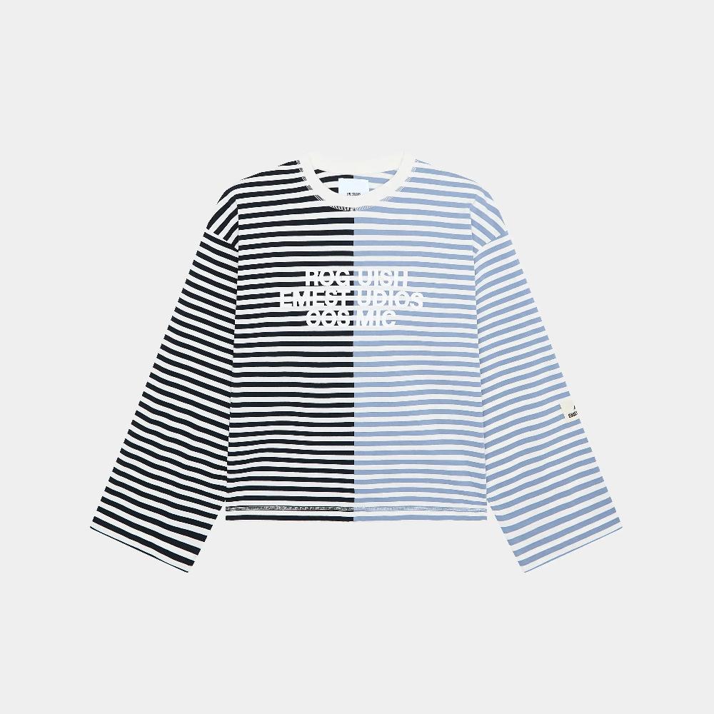 Eme Roguish Blue Striped Long Sleeve