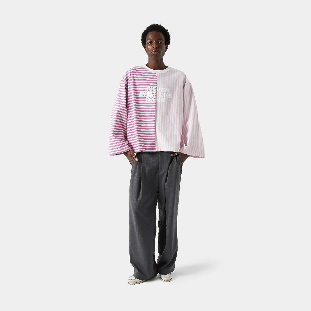 Eme Roguish Fucsia Striped Long Sleeve