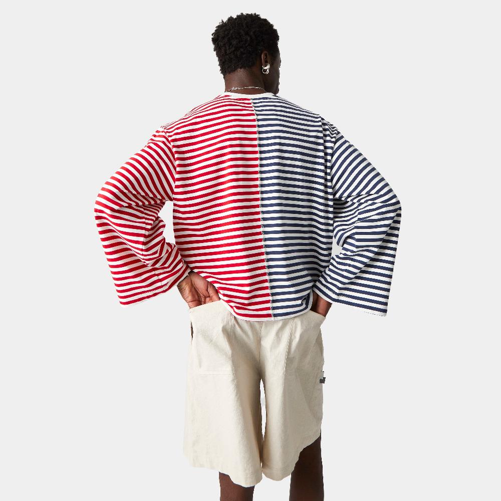 Eme Roguish Navy Striped Long Sleeve