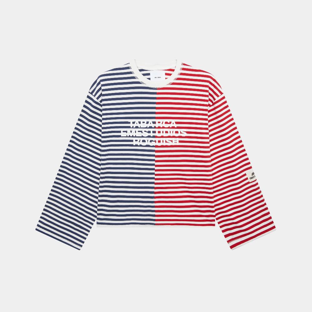 Eme Roguish Navy Striped Long Sleeve