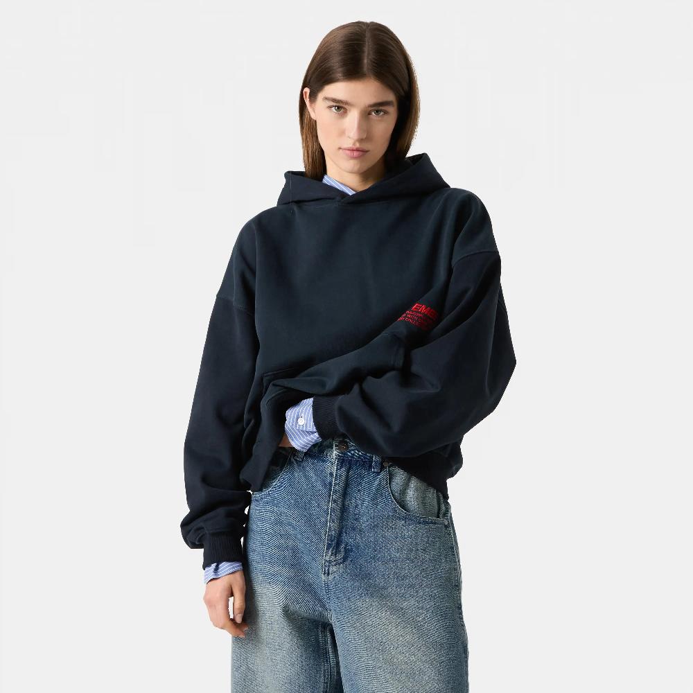 Eme Roots Navy Oversized Hoodie