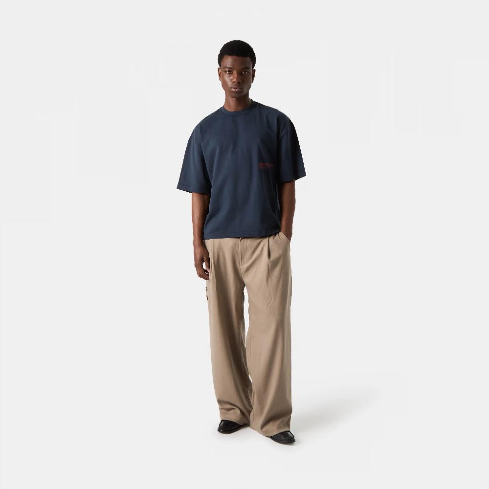 Eme Roots Navy Oversized Tee