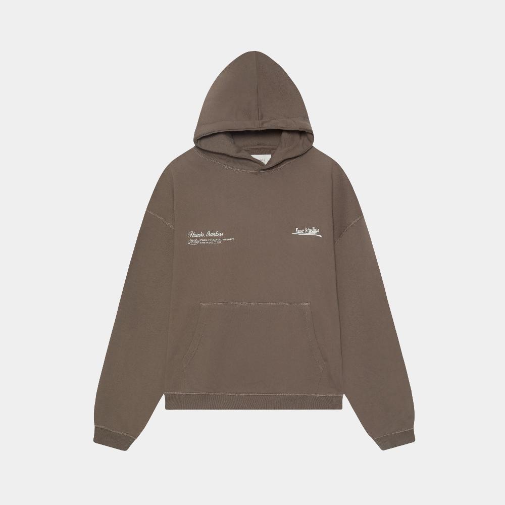 Eme Rush Muddy Brown Oversized Hoodie