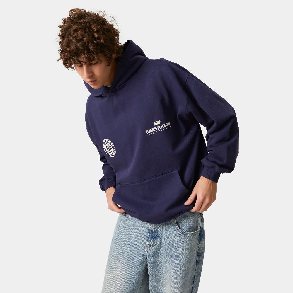 Eme Scap Navy Oversized Hoodie