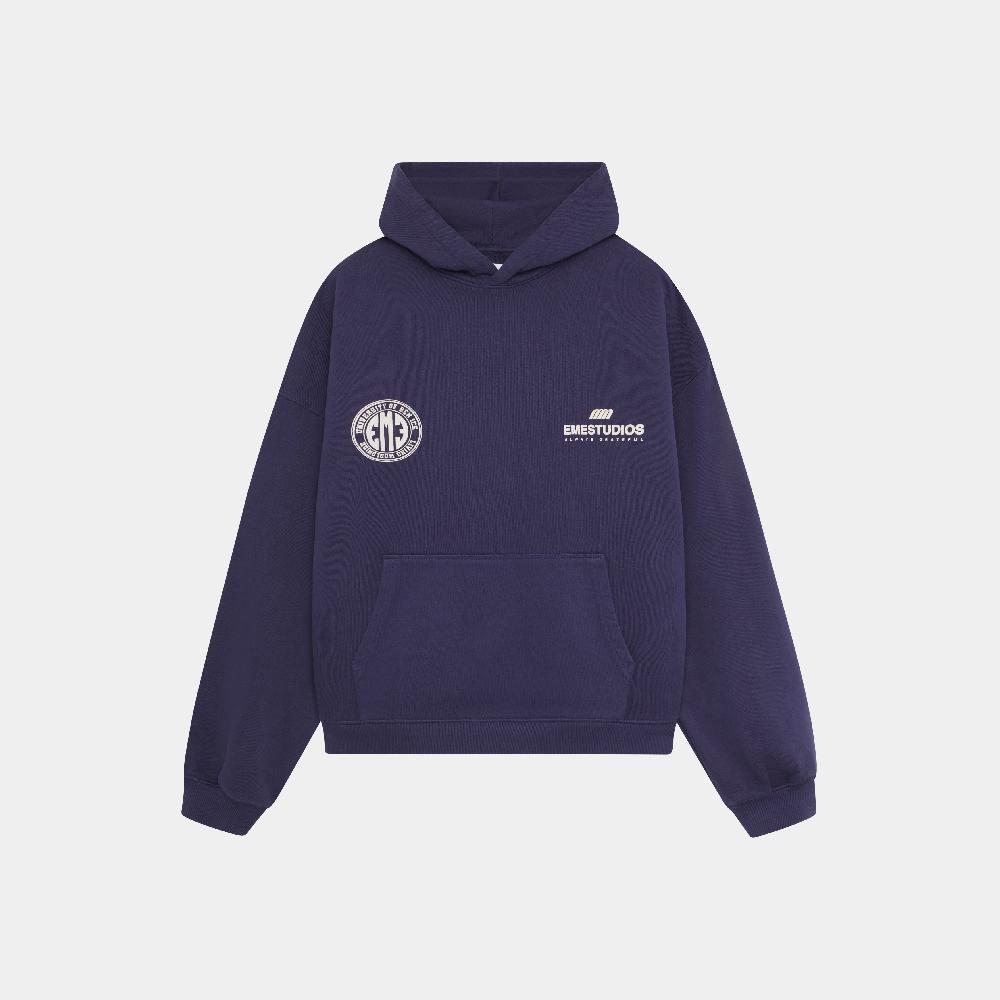 Eme Scap Navy Oversized Hoodie
