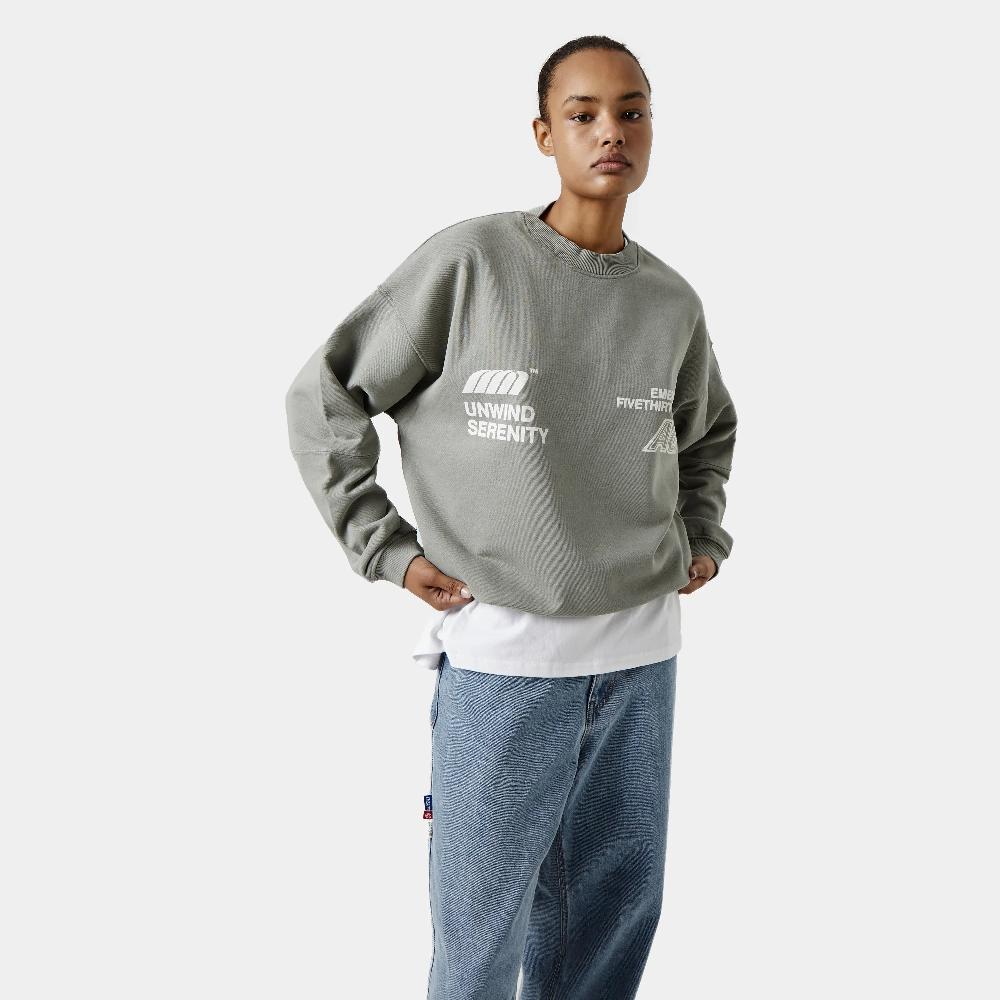 Eme Serenity Pebble Oversized Crewneck