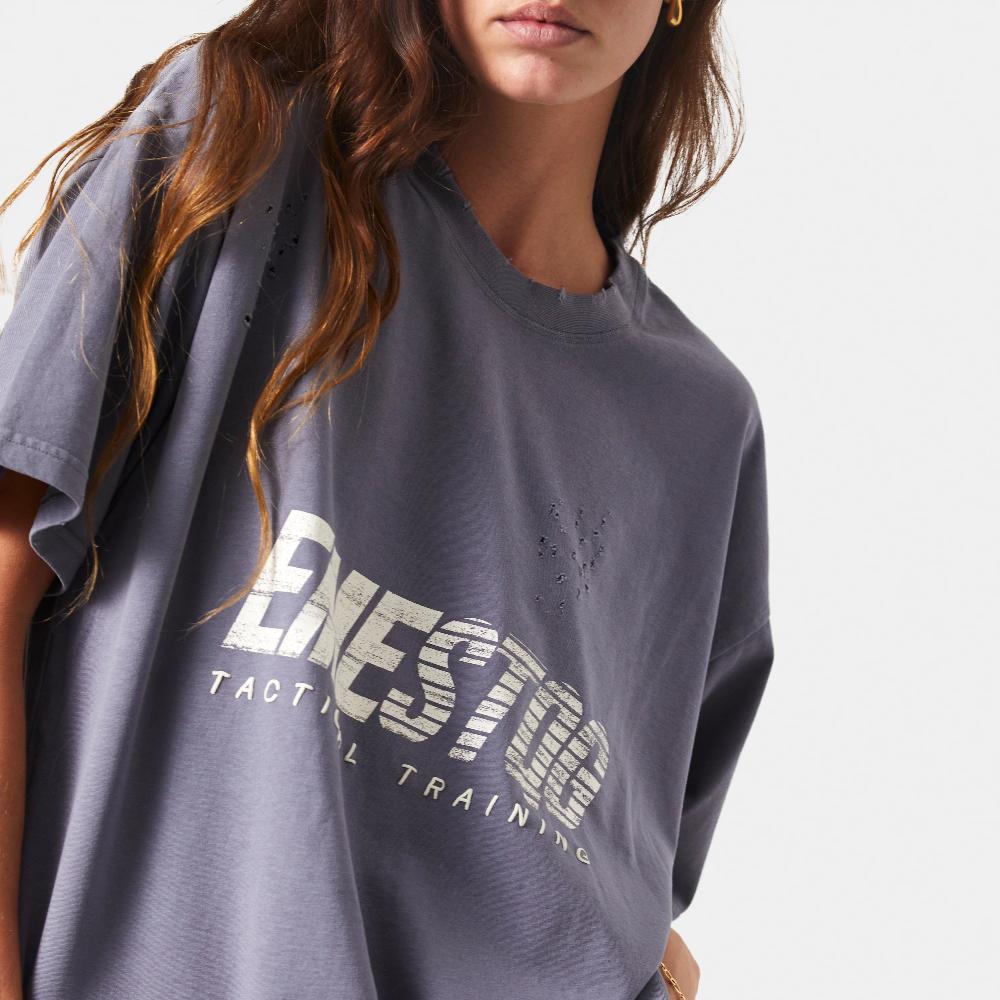 Eme Shove Deep Sea Oversized Tee