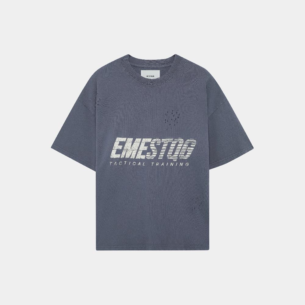 Eme Shove Deep Sea Oversized Tee