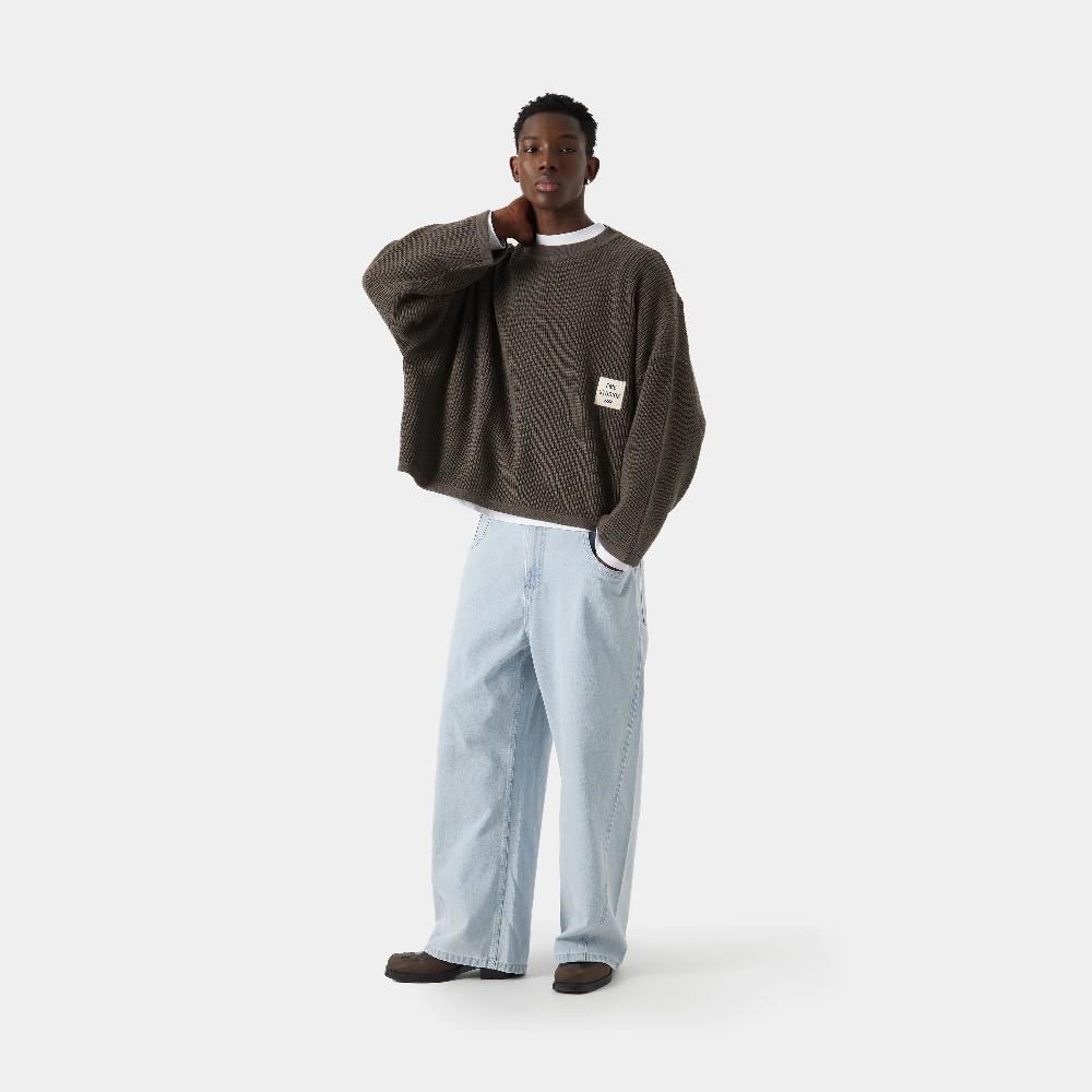 Eme Sleek Fawn Knit Sweater