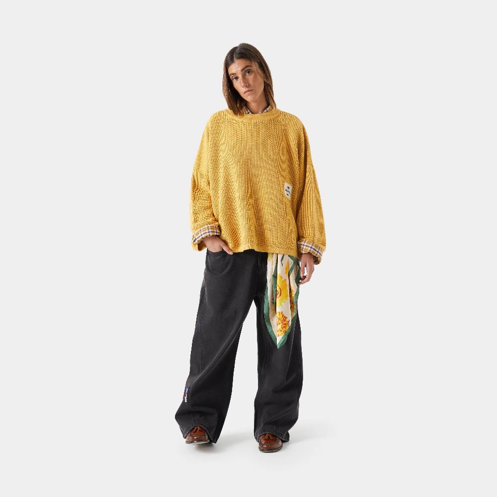 Eme Sleek Harvest Knit Sweater