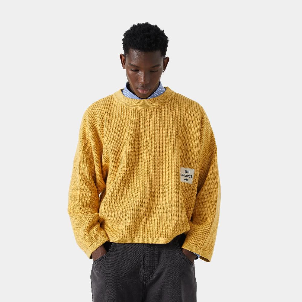 Eme Sleek Harvest Knit Sweater