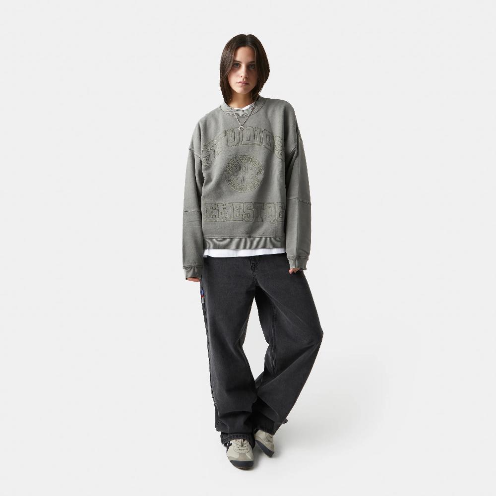 Eme Streak Laurel Oversized Crewneck