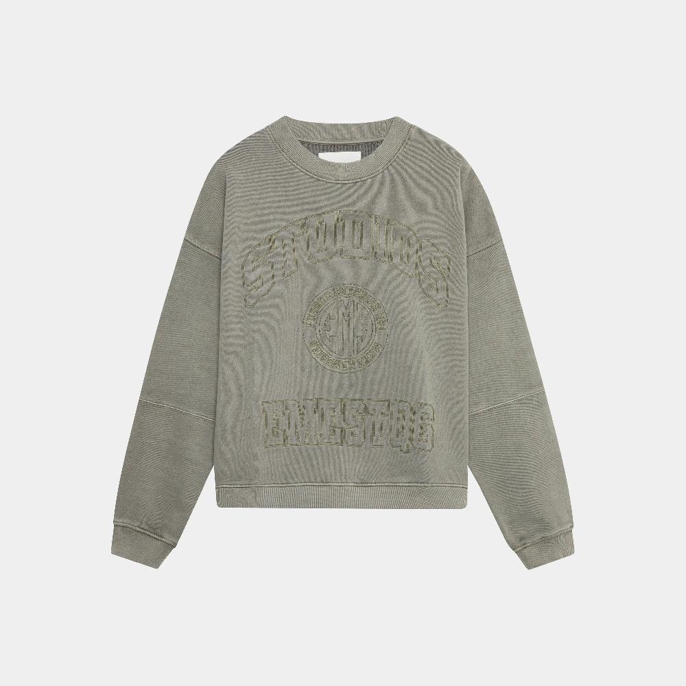 Eme Streak Laurel Oversized Crewneck