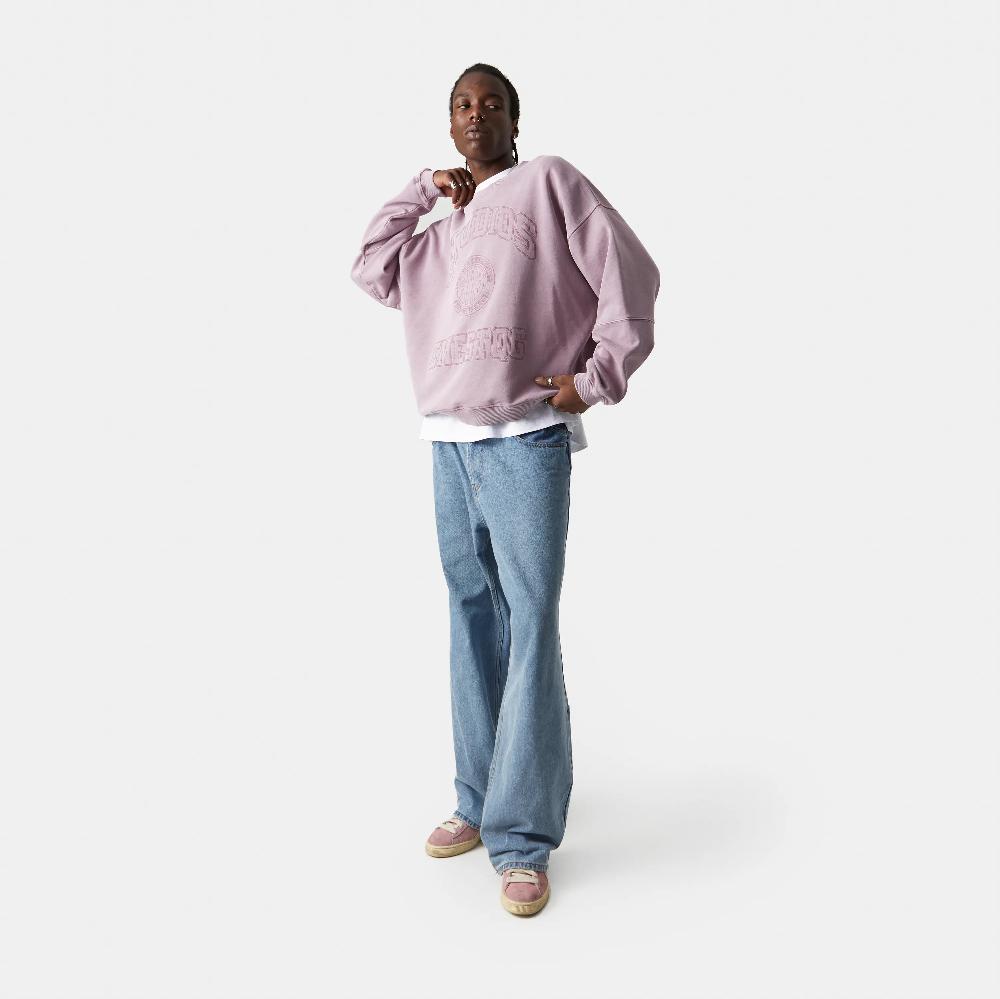 Eme Streak Toadstool Oversized Crewneck