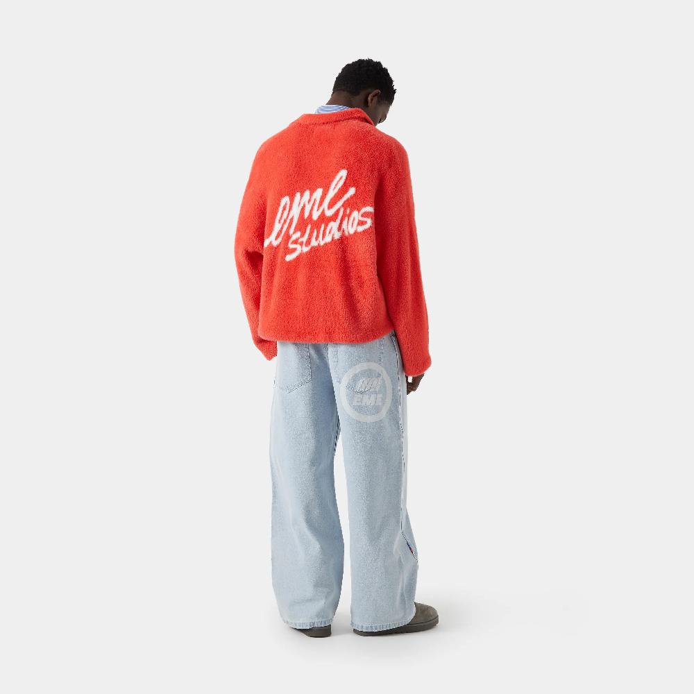 Eme Sully Cherry Brushed Knitted Polo